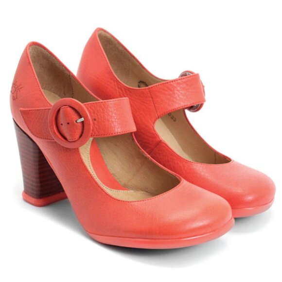 *BRAND NEW* Fluevog S/S 2014 Sopranos CAREY Mary Janes, Tomato Red, Size 9! HAWT - Picture 15 of 15